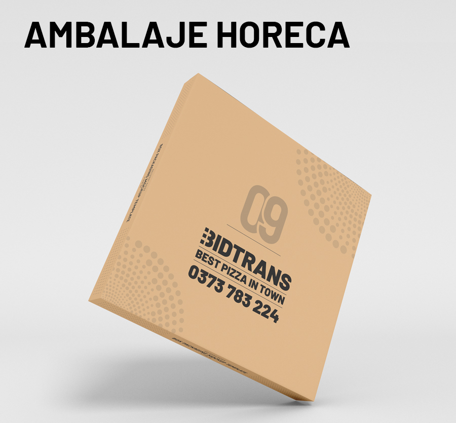 Furnizor Ambalaje HoReCa - Ambalaje personalizate de unica folosinta